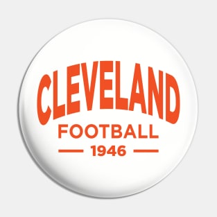 Cleveland Browns Football Pin