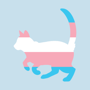 Pride Animals- Trans Cat T-Shirt