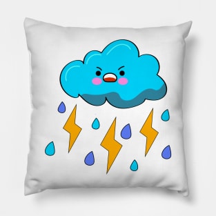 Angry Could Kawaii Pillow