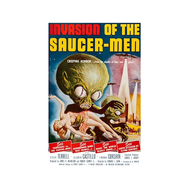 Invasion of The Saucer Men by headrubble