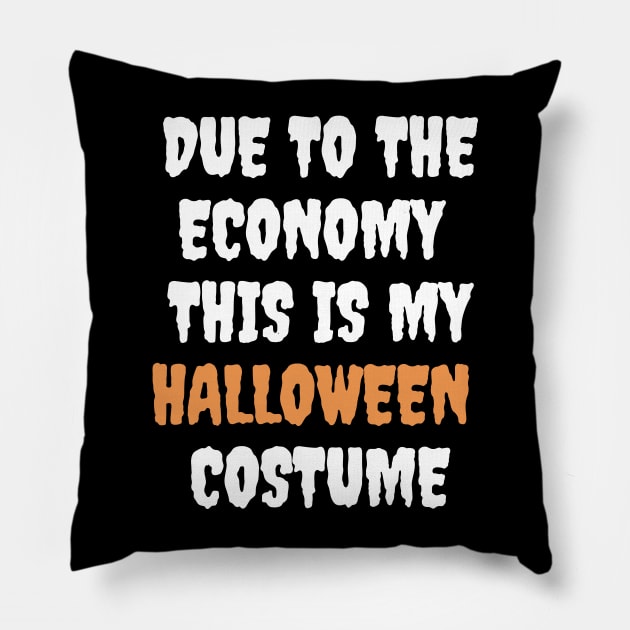 due to the economy this is my halloween Pillow by retro bloom