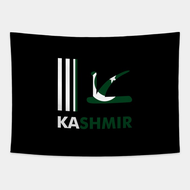 Kashmir Pakistan Flag Together Show Our Support With Kashmir Tapestry by mangobanana