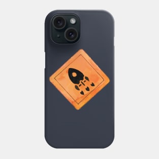 Danger starship crossing Phone Case