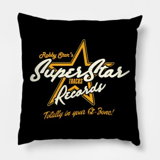 Robby Star's Super Star Track Records Pillow