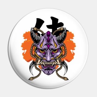 Hannya Mask 04 Pin