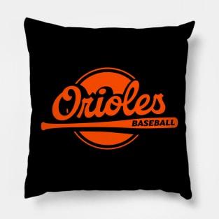 Orioles Up to Bat Pillow