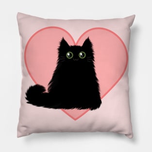 Valentine Kitty Pillow