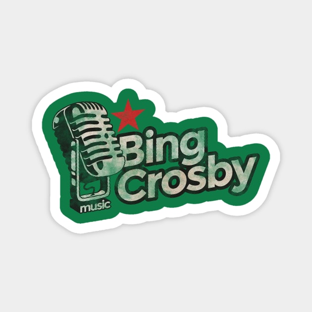 Bing Crosby Vintage Magnet by G-THE BOX