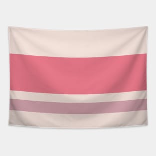 A solid mixture of Faded Pink, Light Blue Grey, Very Light Pink and Carnation stripes. Tapestry