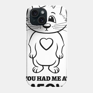 It is impossible to keep a straight face in the presence of one or more CATS. Phone Case