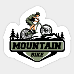 Mountain Bike Brand Stickers Teepublic