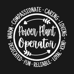 Power Plant Operator Vintage T-Shirt