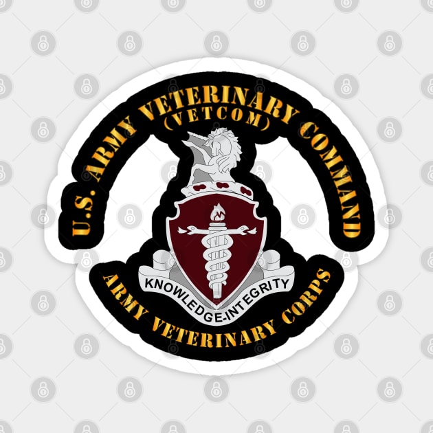 US Veterinary Command - VETCOM - Veterinary Corps Magnet by twix123844