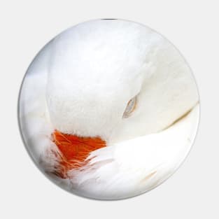 White Goose Pin