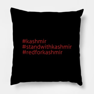 #kashmir, #standwithkashmir, #redforkashmir - Help Kashmiri Pillow