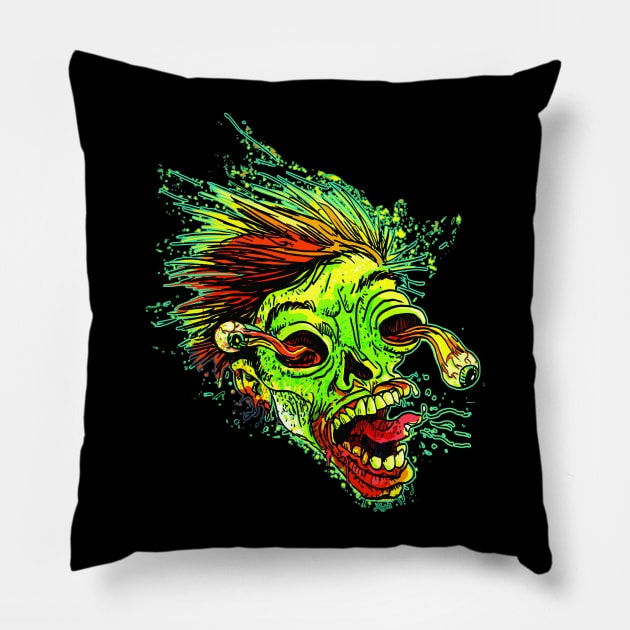 Zombie Eye Avulsion Pillow by Mudge