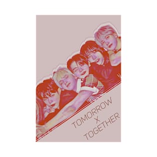 Tomorrow X Together Group photo design T-Shirt