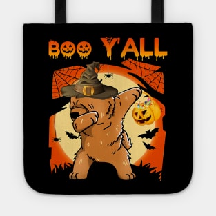 Chow Chow Dabbing Boo Yall Ghost Halloween Tote