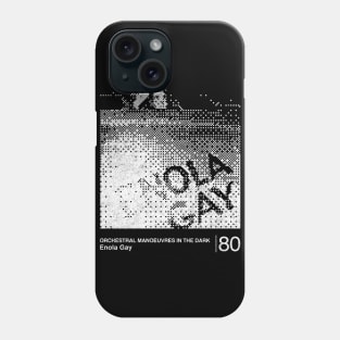 Enola Gay / Minimalist Graphic Artwork Design Phone Case