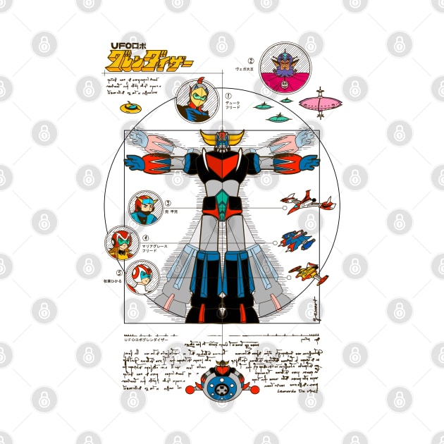 189b Grendizer DaVinci Color by Yexart