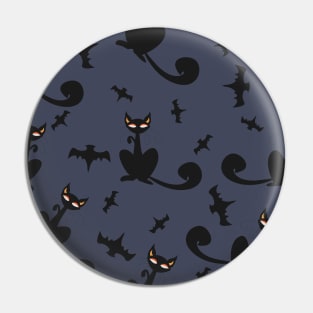 Cat Pattern Pin