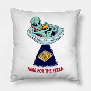 Here For The Pizza Pillow