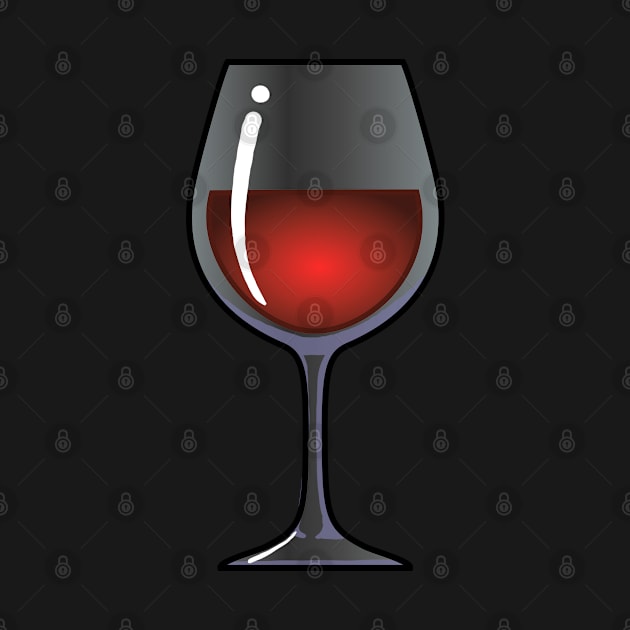 Red Wine Glass by jonmlam