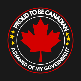 proud to be canadian - freedom convoy 2022- Proud Member Of A Small Fringe Minority T-Shirt