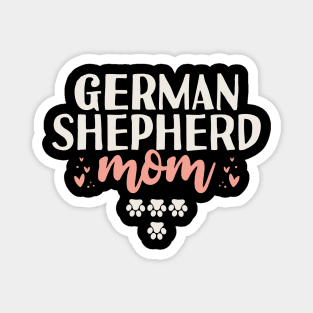 German Shepherd Mom Gift Magnet