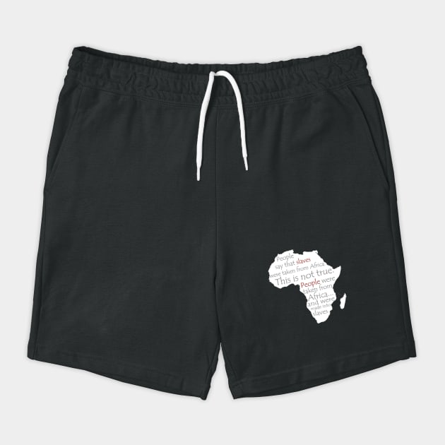 People Say Slaves Were Taken From Africa, Black History, Black Lives Matter, Civil Rights by UrbanLifeApparel