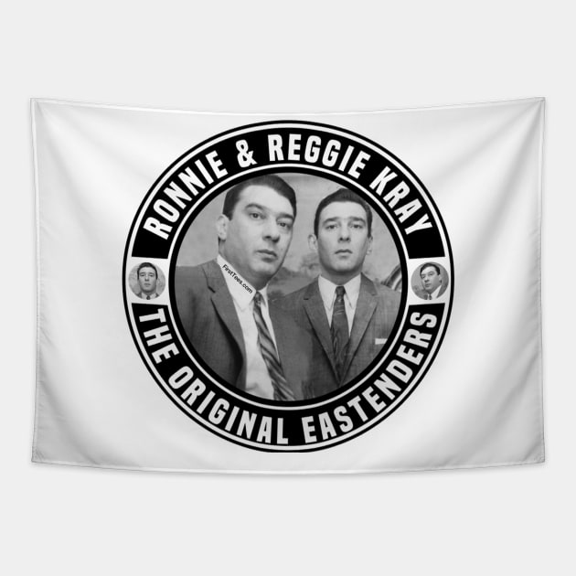 Ronnie & Reggie Kray Tapestry by FirstTees