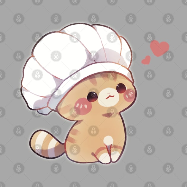 Chef Kitty by Cremechii