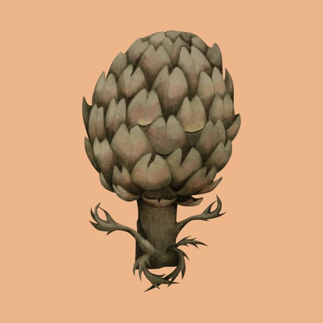 artichoke yoga by KindSpirits