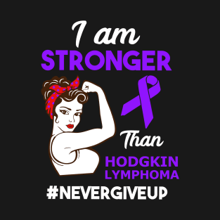 Hodgkins Lymphoma Awareness design for Women T-Shirt