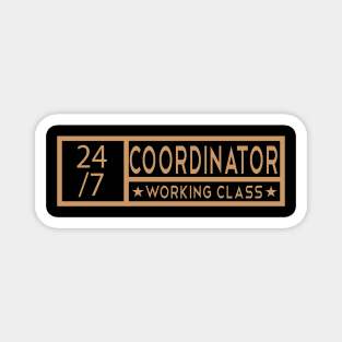 Cooardinator Tittle Job Magnet