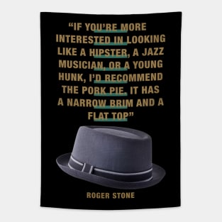 Roger Stone - Jazz Quotes Tapestry