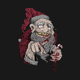 Santa Cane Killer T-Shirt