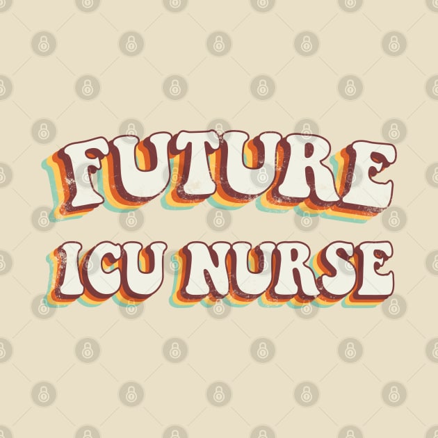 Future ICU Nurse - Groovy Retro 70s Style by LuneFolk