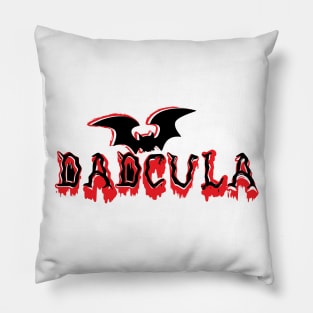 Dadcula - Dad halloween gift Pillow