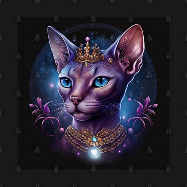 Royal Abyssinian Cat by Enchanted Reverie