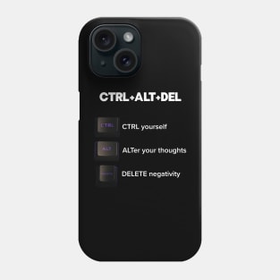 Control ALT Delete Phone Case