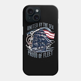 United by the sea, proud of our fleet - fleet week Phone Case