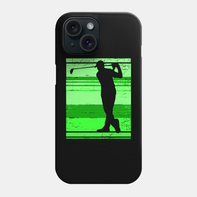 Golf Golfer Phone Case by Imutobi