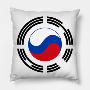 Korean Russian Multinational Patriot Flag Series Pillow