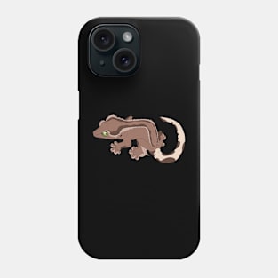 Striped Crested Gecko Phone Case