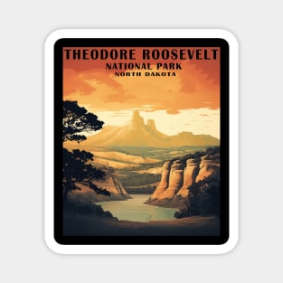 Theodore Roosevelt National Park Magnet