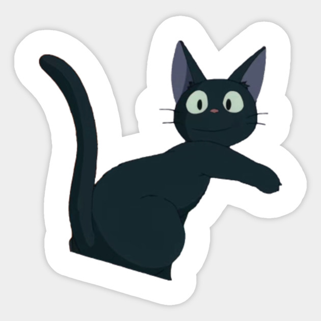 Kiki S Delivery Service Cat Kikis Delivery Service Sticker Teepublic