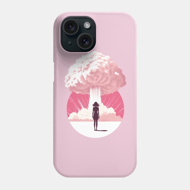 Barbie x Oppenheimer 2023 | BARBENHEIMER Phone Case by Retro Travel Design