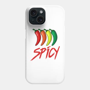 Spicy Hot Peppers Spicy Food Lover Phone Case