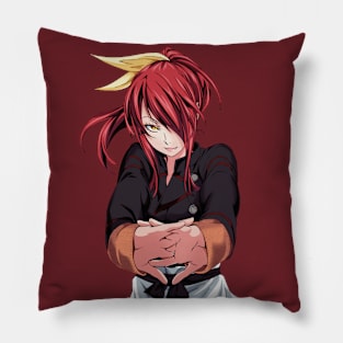 Crazy Red Haired Chef Waifu Pillow